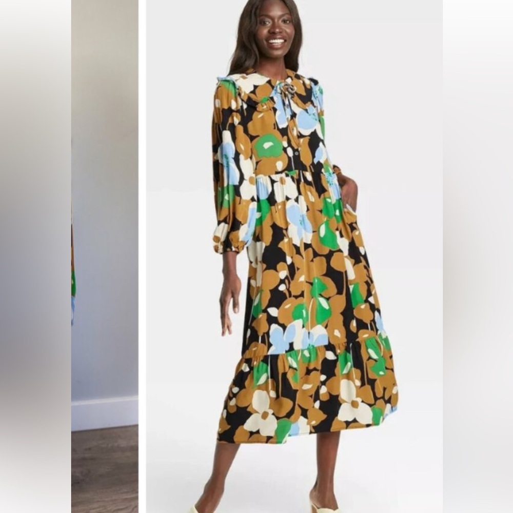 Who What Wear for Target Floral Dress - Picture 5 of 5
